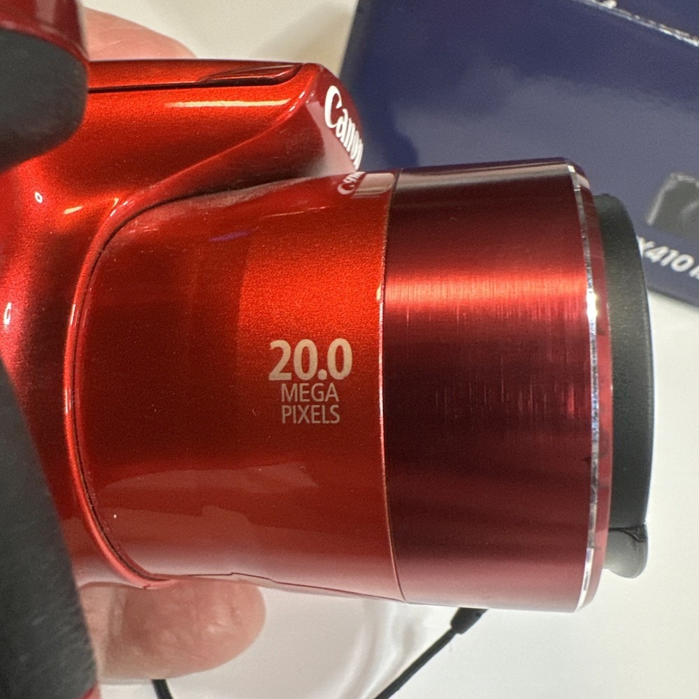 Canon PowerShot SX410 IS 20.0MP Digital Camera Red 40x Zoom Tested With Battery - Picture 6 of 16